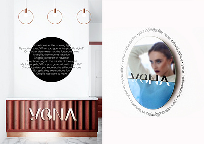 YONA nails | identity brand identity branding branding design concept identity layout logo logotype typo typogaphy