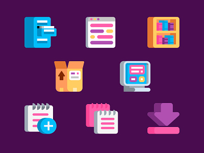 Icon Study icon set illustration ui