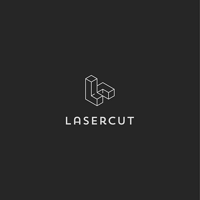 Lasercut branding challenge design laser cut lasercut logo logo design logocore logotype typography