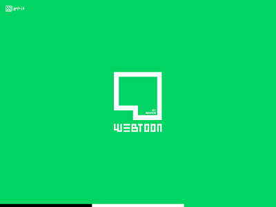 Webtoon by Naver [I] brand brand identity comic design graphic green indonesia industries logo logo concept logogram logotype naver platform redesign toon webcomic webtoon