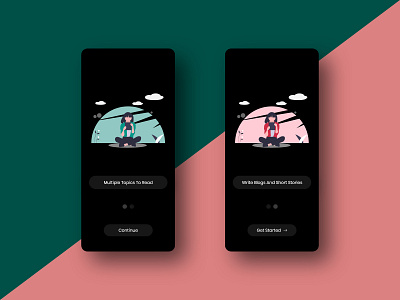 On-Boarding Page Design app design illustration loading screen office onboarding screen onboarding ui ui ui design ux design