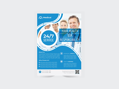 Medical Flyer blue flyer brochure flyer business business flyer businessflyer businessflyers corporate corporate flyers corporateflyers flyer flyer design flyerdesign flyers flyers design flyers tempalte flyersdesign flyertemplate green flyer red flyer