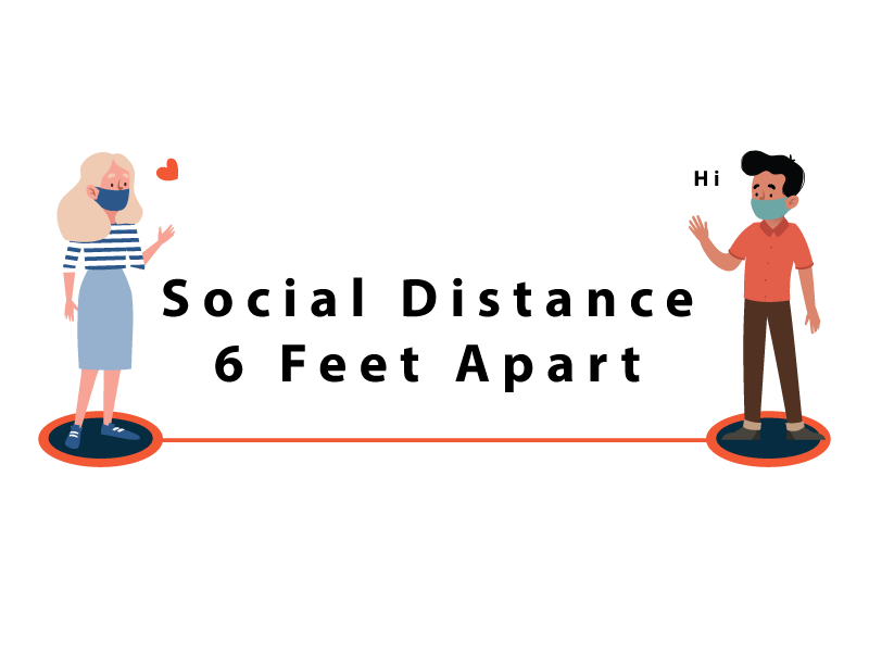 Social Distance adobe adobe illustrator animation character design coronavirus covid covid19 design graphic design illustration illustrator sketch social distance