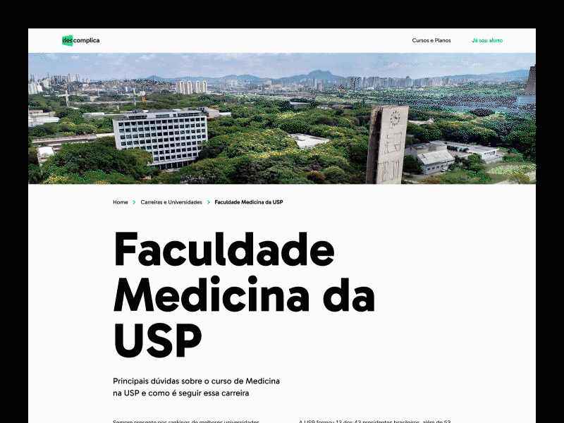 Keywords content design education faq graduation interface seo social proof study testimonials ui ux video web