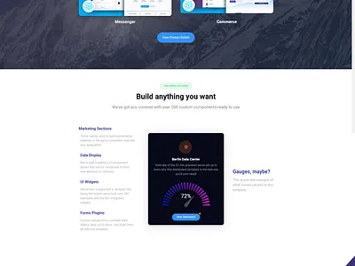Admin Dashboard Landing Page admin dashboard admin dashboard template branding design html html5 illustration react reactjs typography ui