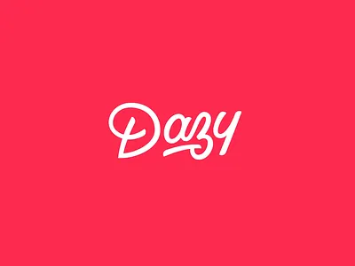 Script Logo Animation animation dazy flower lettering logo logo design logo lockup logodesign logolockup logotype script video