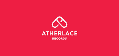 Atherlace Records - Logo Design brand branding design digital icon identity identitybranding logo logos music