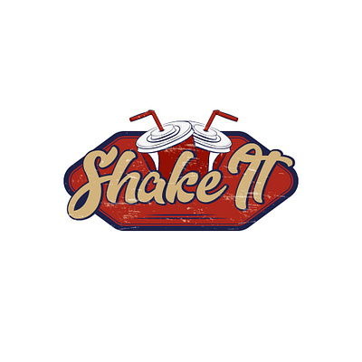 logo Shake it art branding design illustration illustrator logo logo design typography vector