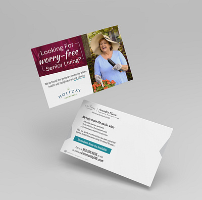 Direct Mail Retargeting Postcard