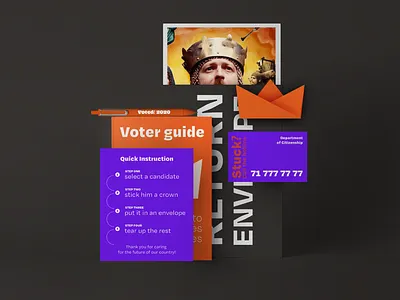 Remote voting set for seniors branding design case study graphicdesign hcd product design ux vote