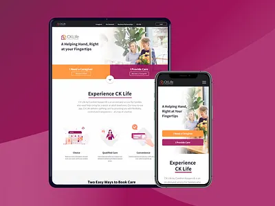 CK Life Landing Page