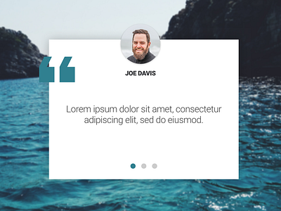 Testimonial blog branding dailyui design minimal testimonial ui ux