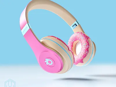 Blender Donut Headphones 🎧 3d beats blender blender3d concept creative donut headphones product render