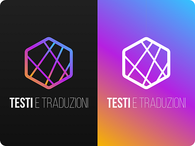 Testi e Traduzioni - Website Logo + App Icon adobe illustrator app icon app store design illustration logo mobile app mobile ui sketchapp ui ui design vector website