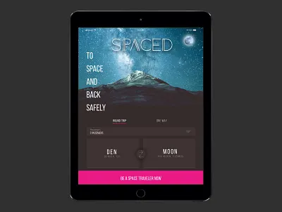 Spaced tutorial project design ui web
