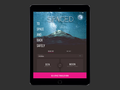 Spaced tutorial project design ui web