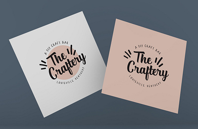 The Craftery Logo brand identity branding design logo design