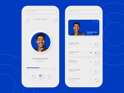 Neumorphism Mobile App app design ui ux