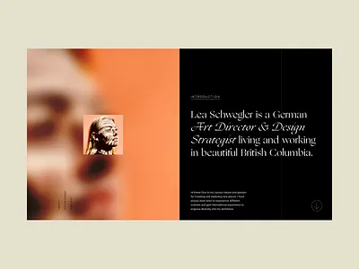 About Page about me about page art direction canada exploration interface design layout minimalist photography product design typography ui ui design ux uxui web web concept web design website