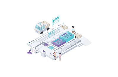 Monsido Color contrast checker + Heartbeat accessibility branding contrast design heart illustration isometric platform team ux work