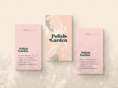 Branding: Polish Garden 6/6 branding businesscard design identitydesign logodesign logotype