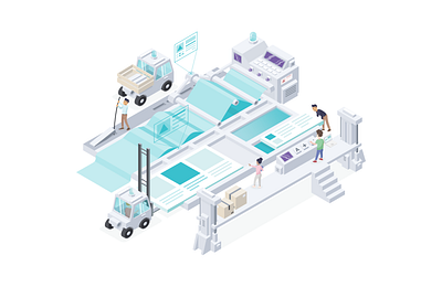 Monsido PageCorrect + PageAssist accessibility character illustration isometric platform team ux work