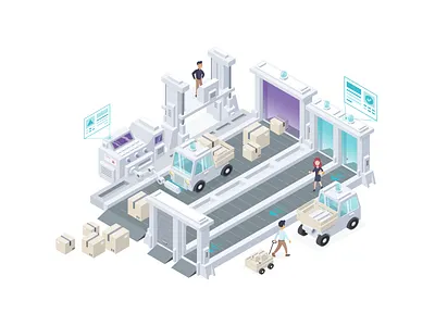 Monsido FastTrack accessibility character fast illustration isometric team track ux work