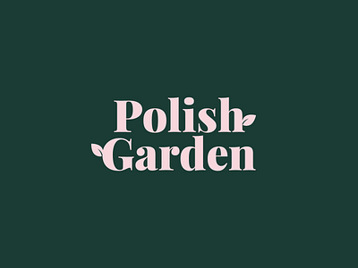 Branding: Polish Garden branding identitydesign logo logodesign logotype