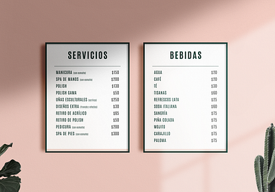 Branding: Polish Garden branding identitydesign menu design menuboard