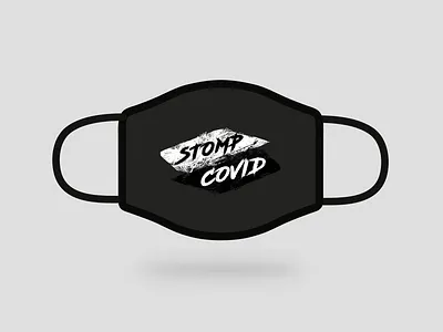 Design For Good Face Mask Challenge abstract angles black and white covid covid 19 face mask challenge mockup product rebound rebounds typography