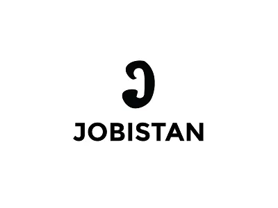 Jobistan app branding design flat illustration logo type typography vector website