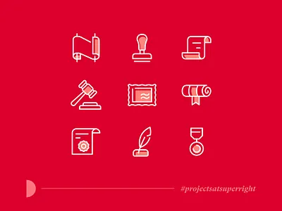 Icon set design branding design icon icon design icon set iconography illustrator law firm lawyer legal ui vector vector illustration