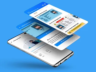 MyCard 3D Mockup design figma ui ux
