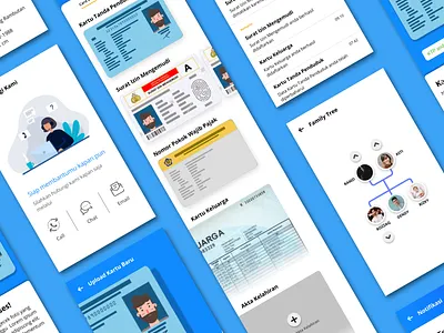 MyCard UI UX Spread design figma illustration indonesia indonesia designer mobile ui ui ux