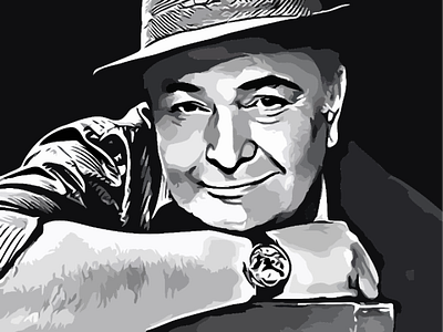 Rishi Kapoor painting