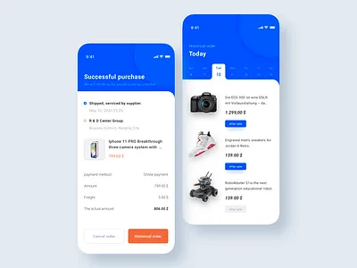 Business Order List - Downloads ⬇️ ai app business design figma illustration order ui