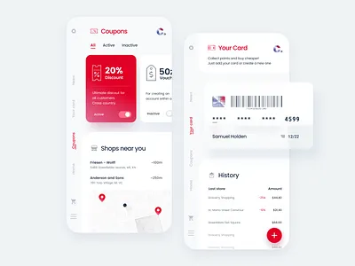 Careffour Redesign Itmagination bank card carrefour coupon discount ecommerce expenses finance fintech futuristic grocery itmagination money promotion shopping store