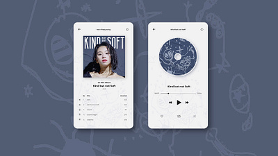 #DailyUI #009 - Music Player app design graphicdesign music musicplayer player ui ui design uiux