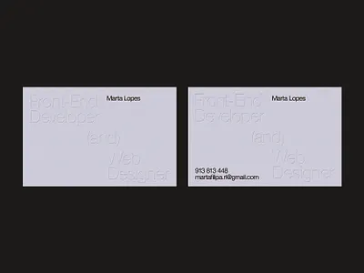 Business Cards for ML brand identity branding business card design graphic design logo typography