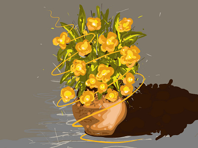 Flower Pot... branding colours digital art digital illustration digitalpainting digitalpaiting doodleart flowerpot graphicdesign graphics illustration illustration art illustrations painting procreateapp quickscribble uidesign vector