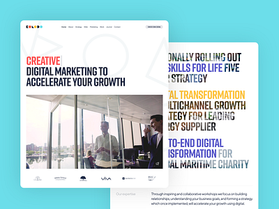 Kolodo Homepage design ui ux website