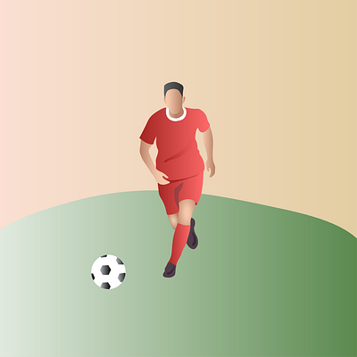 Illustration adobe illustrator art football illustration vector