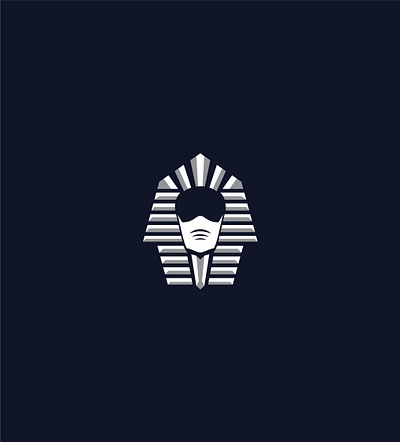 pharohs under covid -19 ( unused concept) animation brand branding design icon illustration logo logo design logo design concept vector