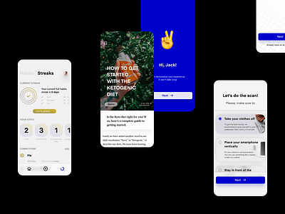 FitAssist – App app application assist assistant augmented reality bold clean design fitness minimalism minimalist product design sport ui ui ux ui design ux