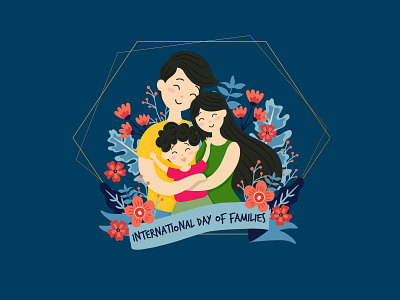 Family Day illustration illustrator