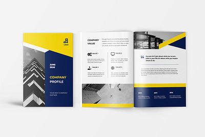 Laggi Company Profile brochure brochure design brochure layout brochure mockup brochure template