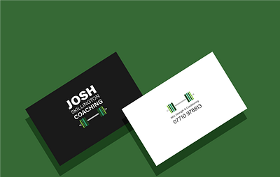 Josh Skillington Coaching brand design branding business cards coaching creative design personal trainer personal training vector