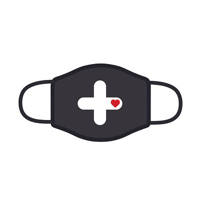 Design for Good Face Mask Challenge II care design dribbbleweeklywarmup graphic healthcare illustrator love universal