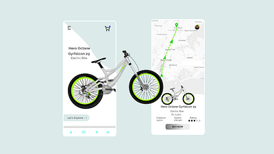 Bi-cycling design logo mobile typography ui ux web