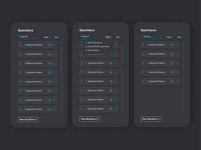 Form Building Templates component design components dashboard figma figma design filter forms questions search sort state ui ux